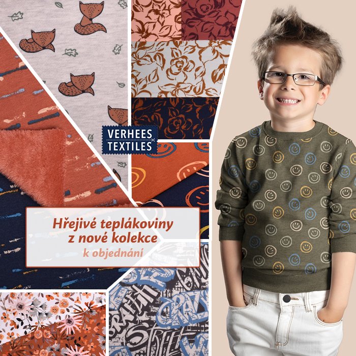 Nové hřejivé teplákoviny k objednání