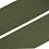 Pruženka hladká tkaná khaki 20 mm