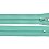 Zip spirálový 3 mm nedělitelný 12 cm mentolová