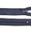 Zip spirálový 3 mm nedělitelný 12 cm tmavě šedá