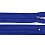 Zip spiral 3mm indivisible 30cm royal blue
