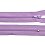 Zip spirálový 3mm nedělitelný 30cm světle fialová