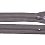 Zip spirálový 3mm nedělitelný 50cm šedá