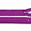 Zip spirálový 3mm nedělitelný 50cm cyklámen