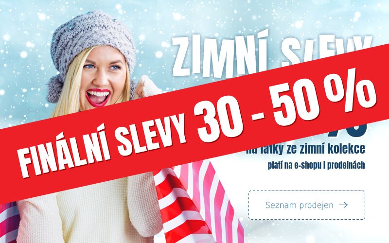 Finální zimní slevy