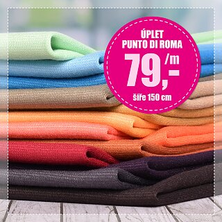 Úplet Punto di Roma jen za 79 Kč / m