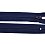 Zips špirálový 3mm nedeliteľný 40cm tmavo modrá