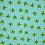 Cotton flannel with frogs