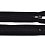 Zips špirálový 3mm nedeliteľný 25cm čierna