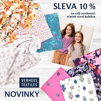 Sleva 10% na celý sortiment Verhees Textiles!