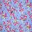 Cotton of the Bee Free collection with flowers