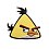 Ironing application Angry Birds
