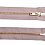 Zips džínsový béžový, 14 cm