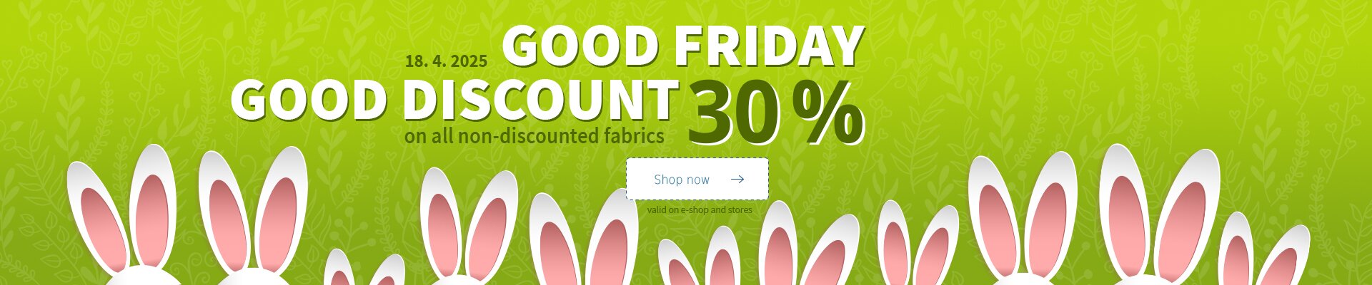 Good Friday, Good Discount