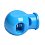 One-hole stopper, turquoise