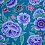 Bavlna Kaffe Fassett s květy