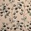Decorative fabric with leaves of eucalyptus