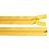 Zips špirálový 6mm deliteľný 40cm žltý