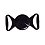 Swimsuit fastening black