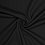 Bio jersey with waffle binding, black