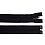 Zips špirálový 6mm deliteľný 40cm čierny