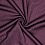 Bio jersey with waffle binding, purple