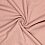 Bio jersey with waffle binding, old pink