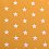 Cotton fabric with stars, yellow
