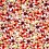 Viskózový úplet s květy, digitální tisk