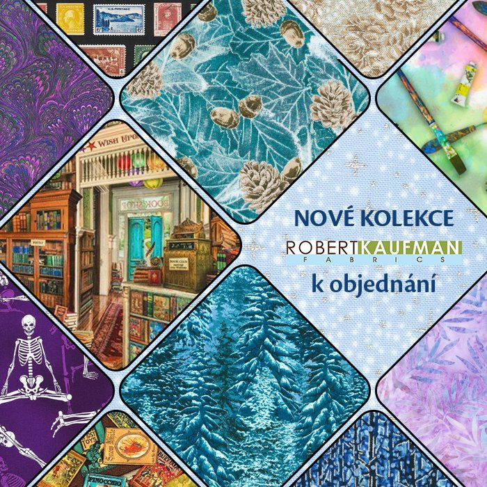 Nové kolekce z dílny Robert Kaufman Fabrics přicházejí!