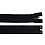 Zips špirálový 6 mm deliteľný 60 cm čierny