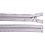 Zips špirálový 6 mm deliteľný 60 cm svetlošedá