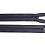 Zips špirálový 6 mm deliteľný 60 cm tmavosivý