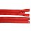 Zips špirálový 6 mm deliteľný 60 cm červený