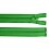 Zip spirálový 6mm dělitelný 70 cm zelený
