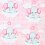Cotton flannel with elephants