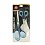 Nožnice Mundial Soft Grip 21cm + 14cm modrá