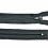 Zips špirálový 3mm nedeliteľný 40cm tmavo sivý
