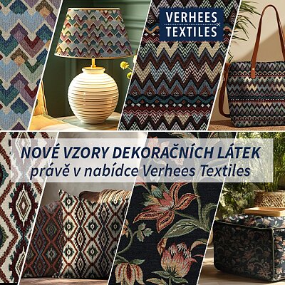 Objevte novou kolekci dekoračních látek