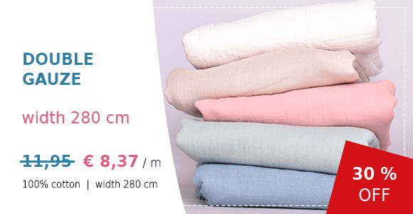 Double Gauze Width 280 cm