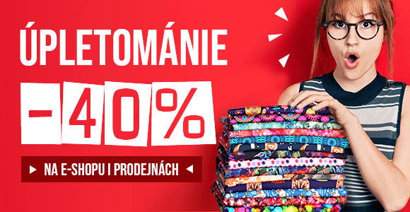 Úpletománie se slevou