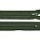 Zip spirálový 6 mm nedělitelný 20 cm khaki