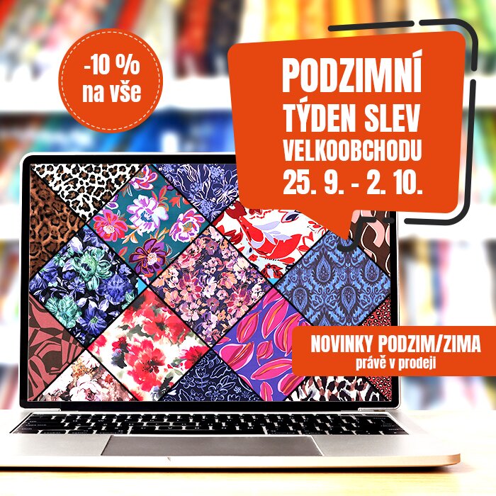 Podzimní týden slev velkoobchodu  25. 9. - 2. 10. 2026