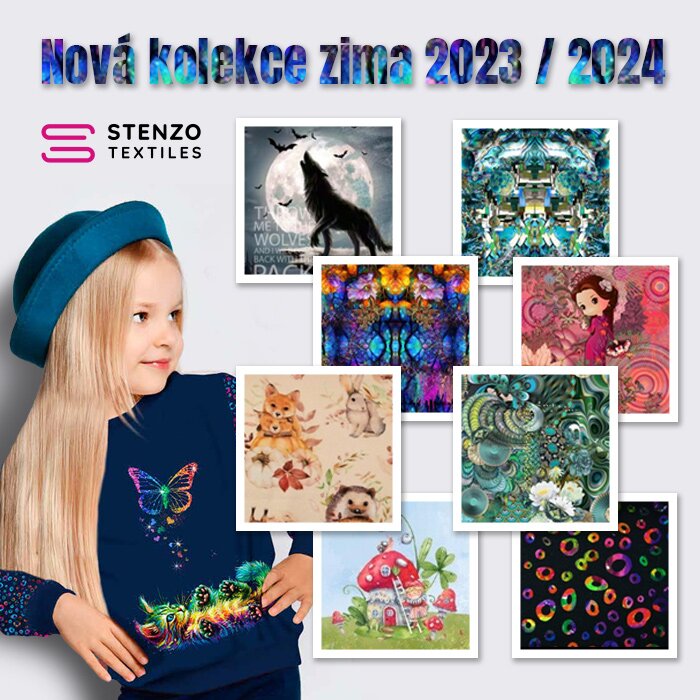 Nová kolekce zima 2023/2024 od STENZO TEXTILES
