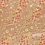 Brocade with flowers, beige/pink