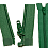 YKK Zip spirálový dělitelný zelený 60 cm