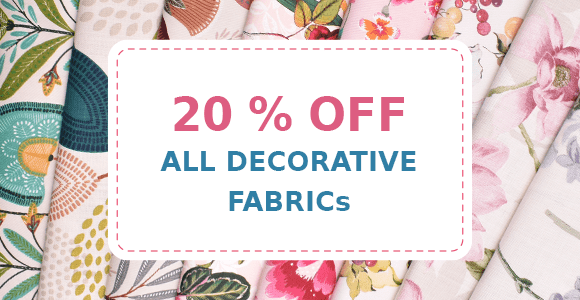 Decorative Fabrics - Sale