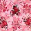 Bavlna kolekce Hearts In Bloom se vzorem
