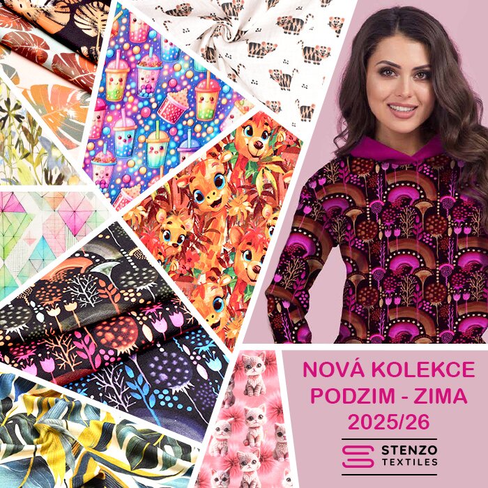 Nová kolekce Stenzo Textiles Podzim/zima 2025-26