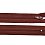 Zips špirálový 3mm nedeliteľný 18cm hnedá